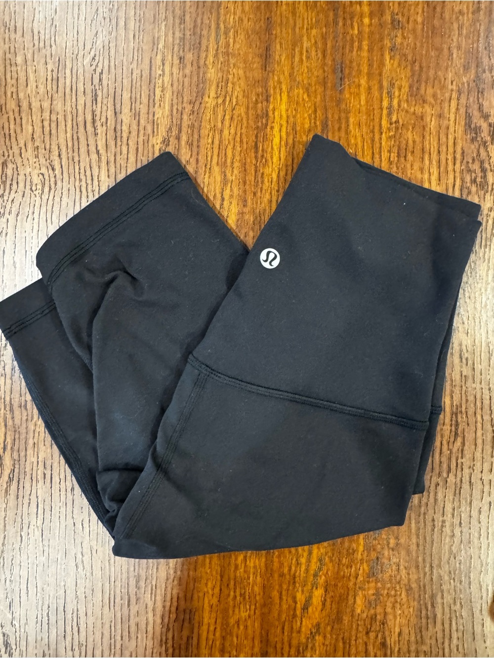 lululemon athletica Black Performance bikers